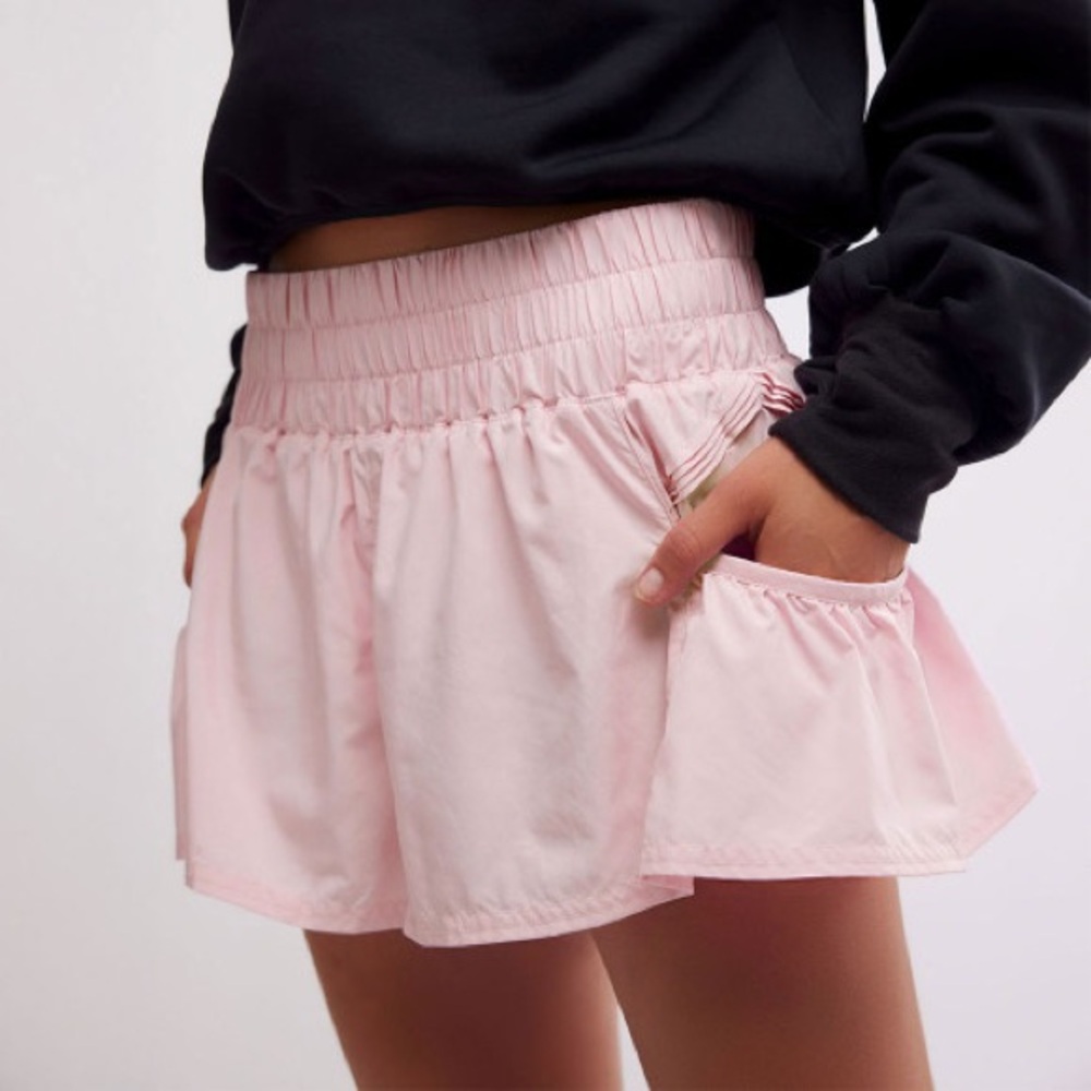 FP Movement by Free People Light Pink Athletic Shorts